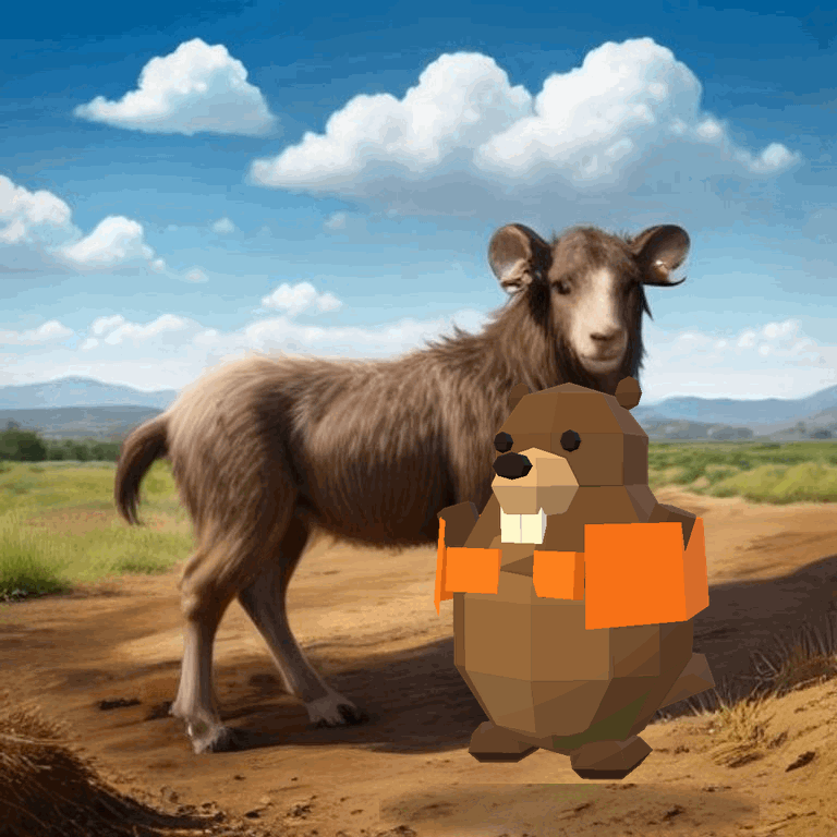 bevr with the poor goat