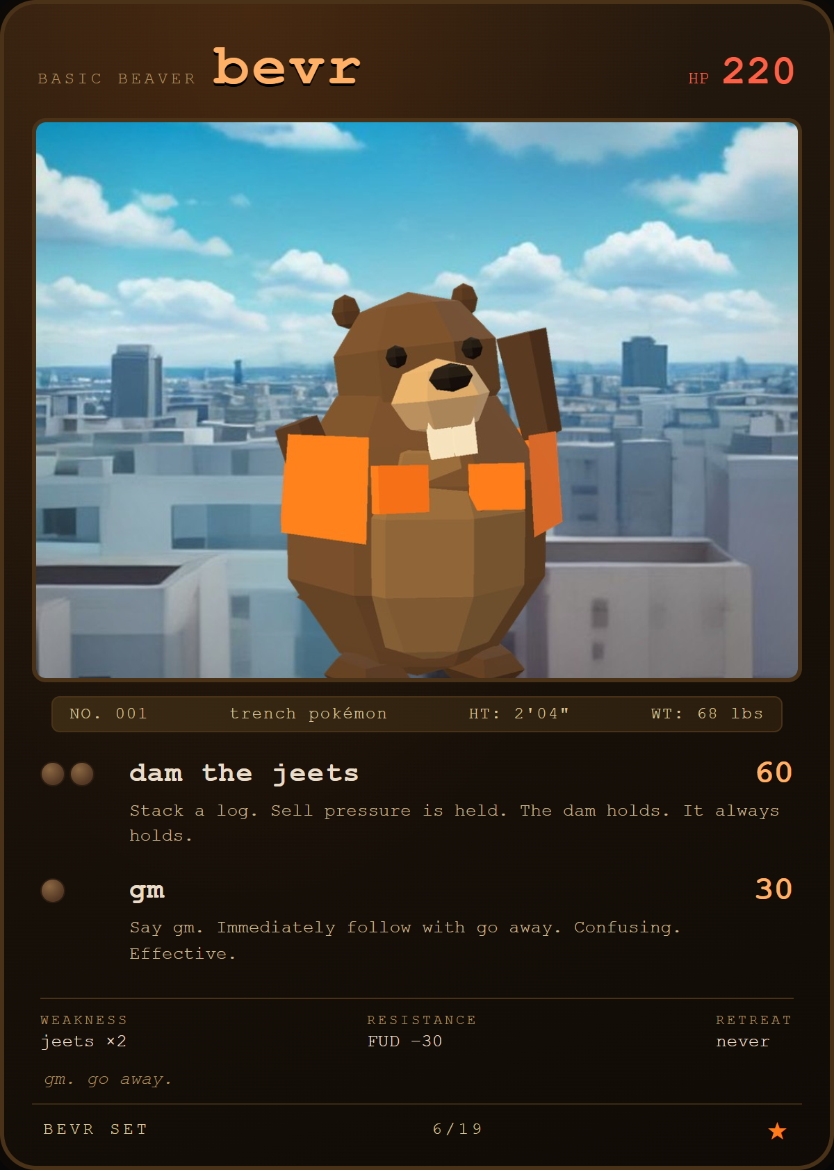 bevr card — the rooftop
